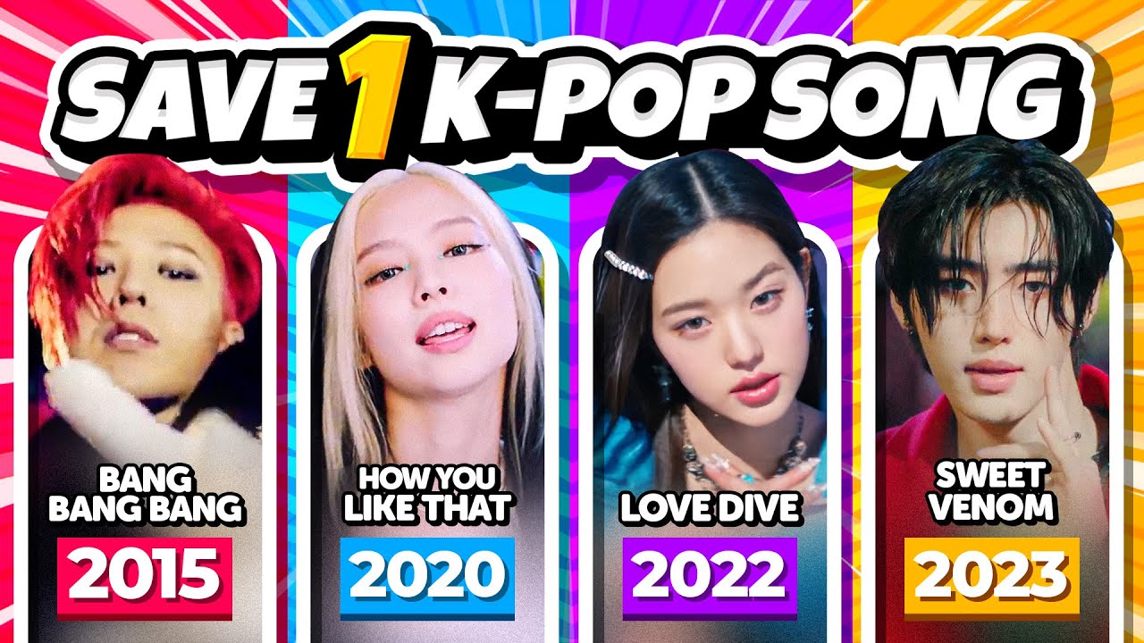SAVE 1 KPOP SONG OF EACH YEAR (2010-2024) 🔊🎵 ANSWER - KPOP QUIZ 🎮