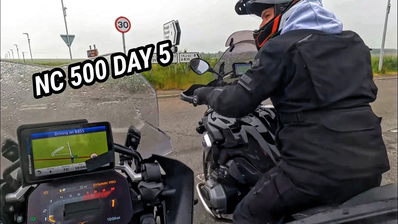 NC500 Scotland Trip Day 5 // Riding BMW R1250GS Motorcycles // Thurso to the Cairngormes!