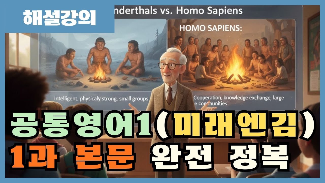 [2022] 공통영어1 미래엔(김성연) 1과 본문 해설강의