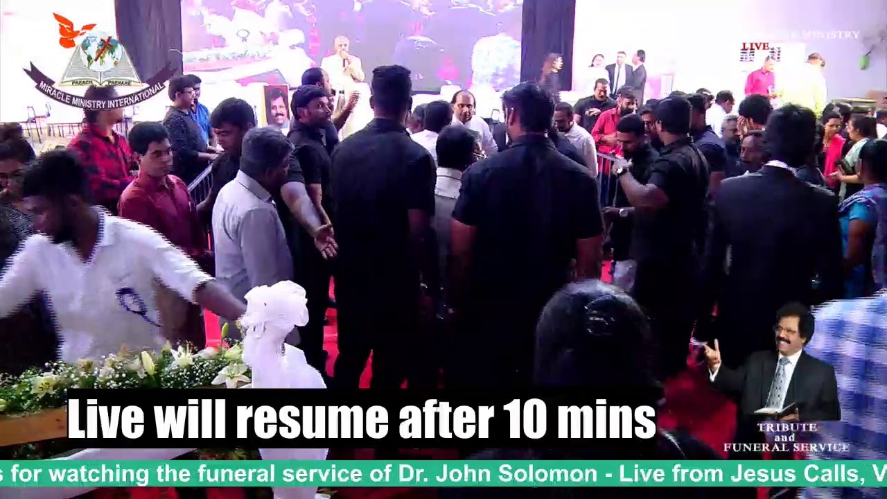 Dr. John Solomon | Funeral Service | Day -2