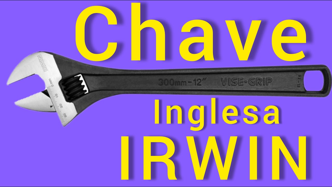 Uma chave inglesa IRWIN de 12