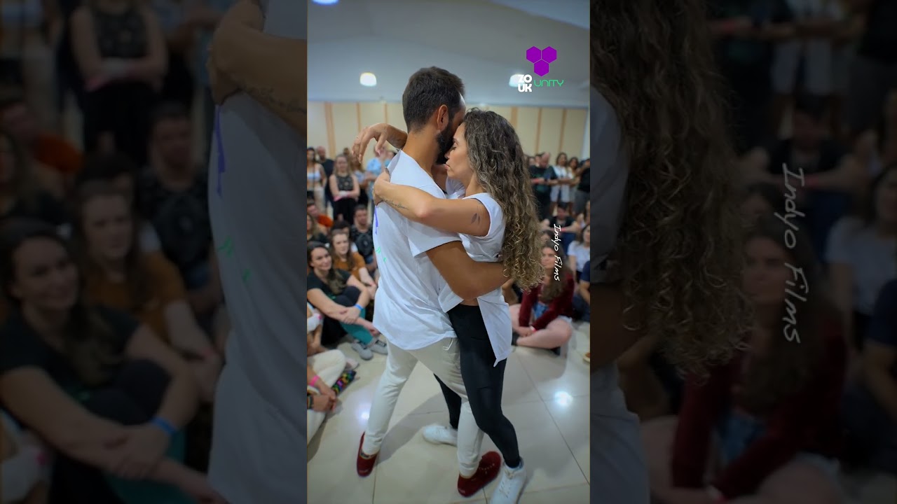 Gui Prada & Paloma Alves | Brazilian Zouk Demo | Unity 2023 #shorts