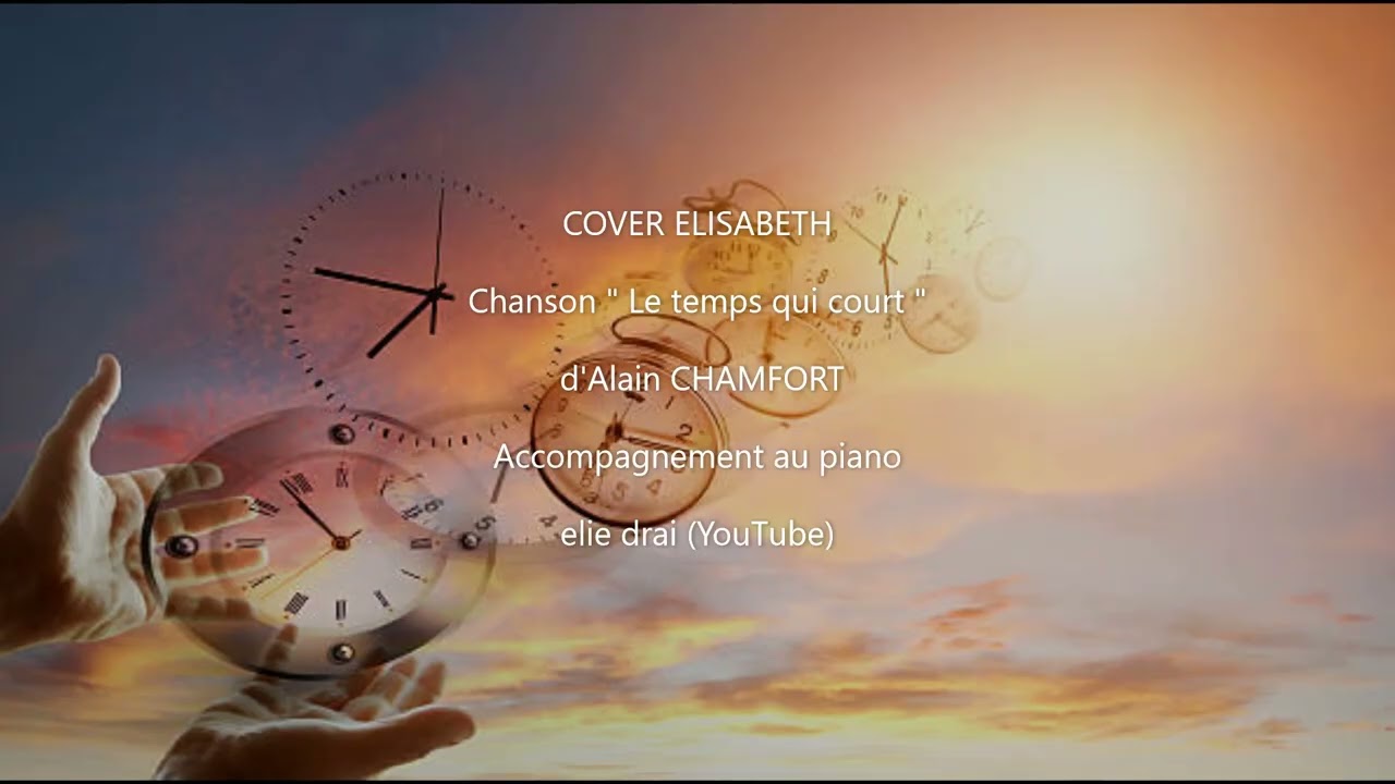 Le temps qui court - Alain Chamfort - Cover