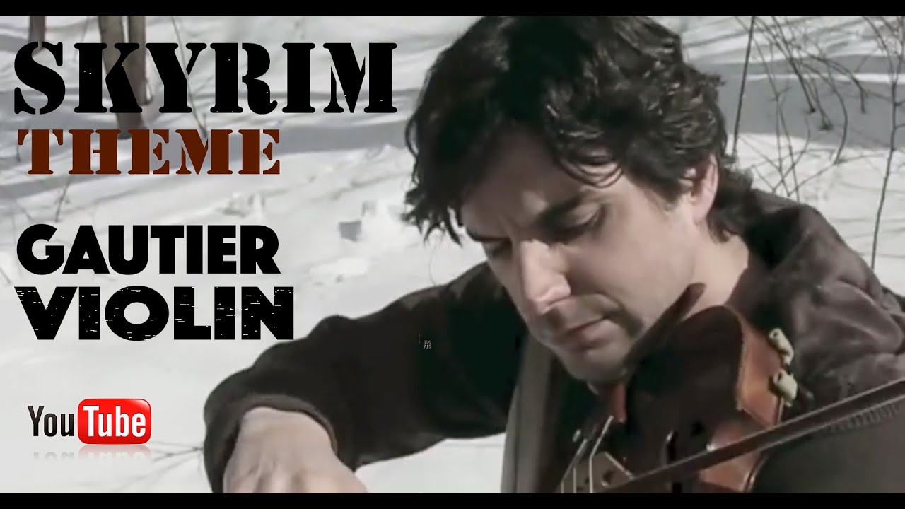 Skyrim Theme - Violin Cover - Marc-Andre Gautier Violin