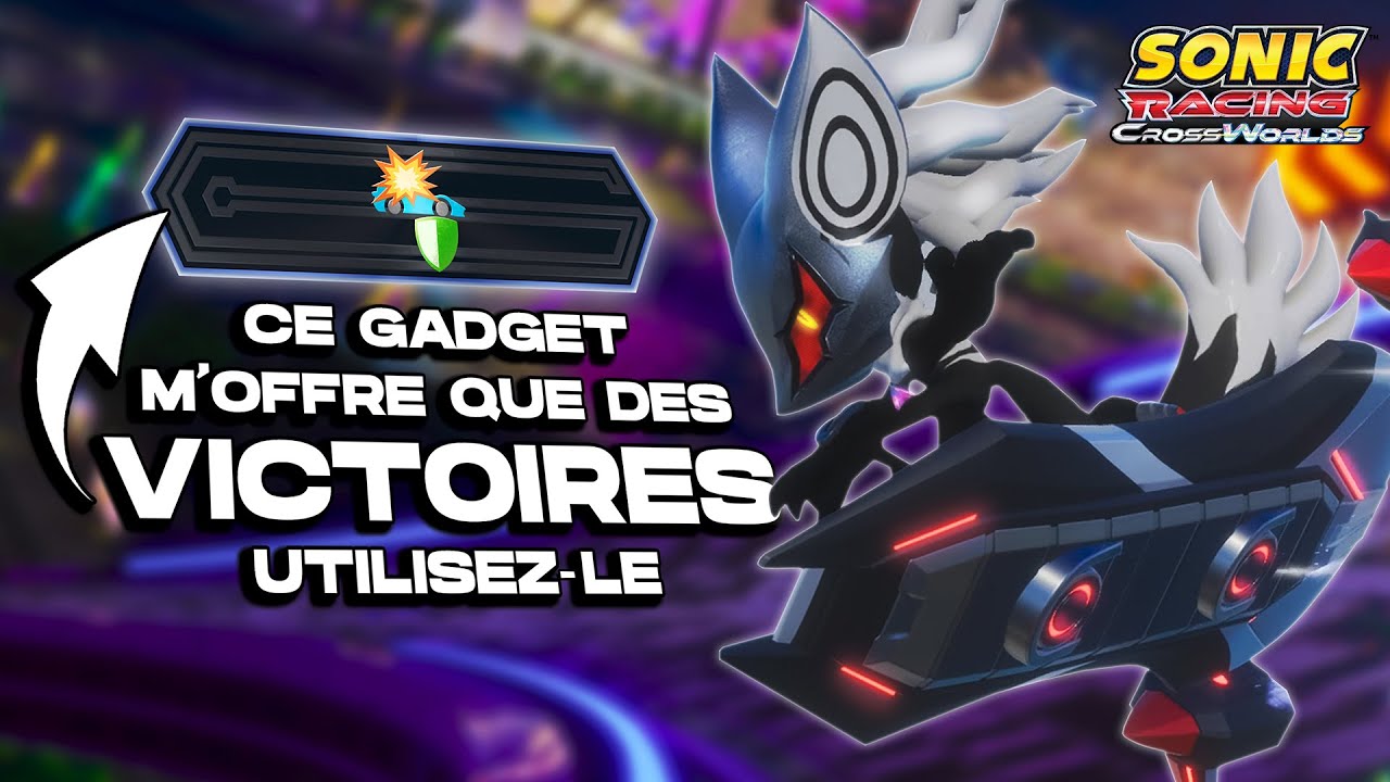 ACTIVER CE GADGET Pour GAGNER Toute vos COURSES ! Sonic Racing CrossWorlds Infinite 