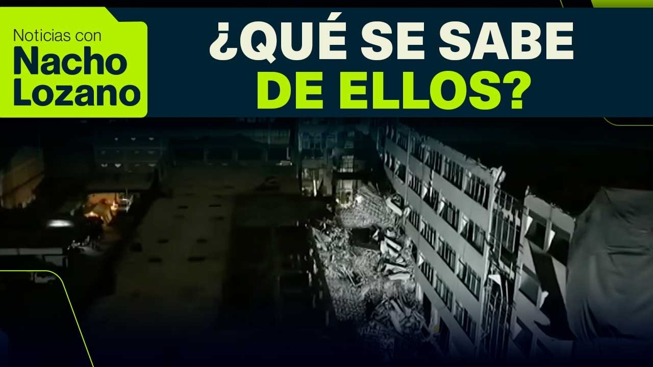 Colapso del edificio de San Antonio Abad: Dos personas siguen atrapadas
