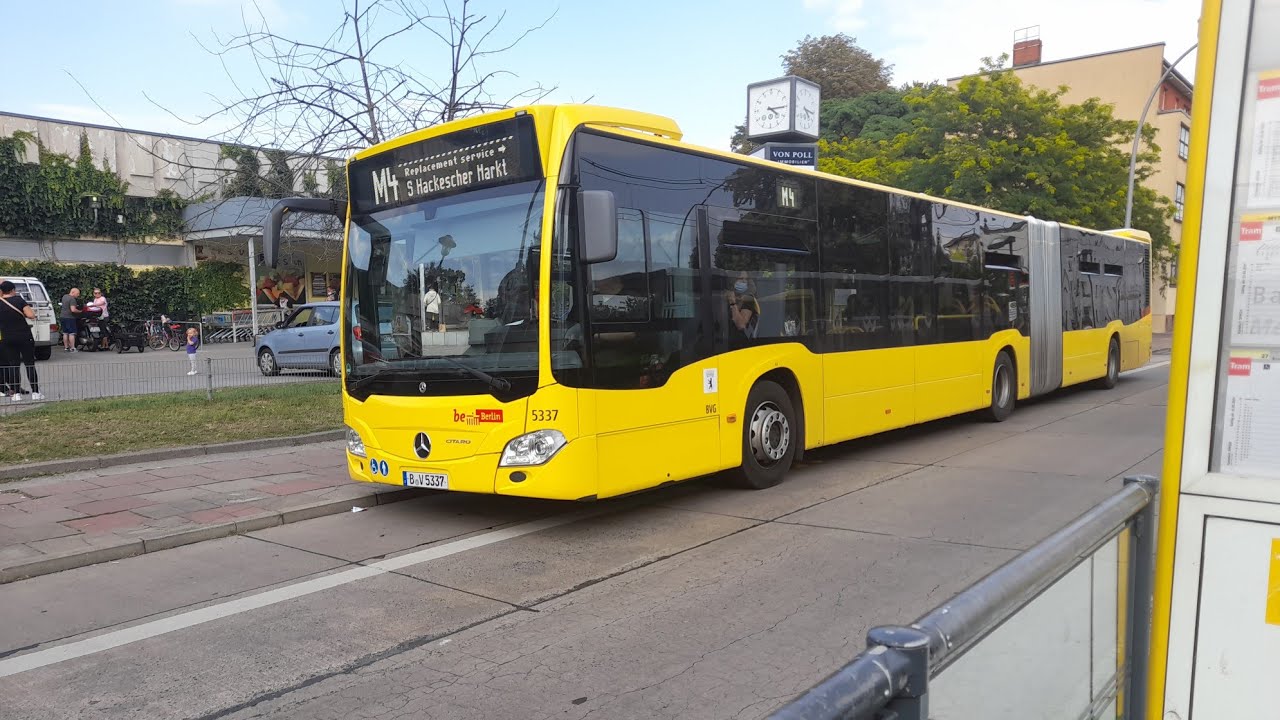 Bus Mitfahrt von Flughafen BER T1-2 bis U Rudow im MB GN 21 auf der X7 Komplette Linie
