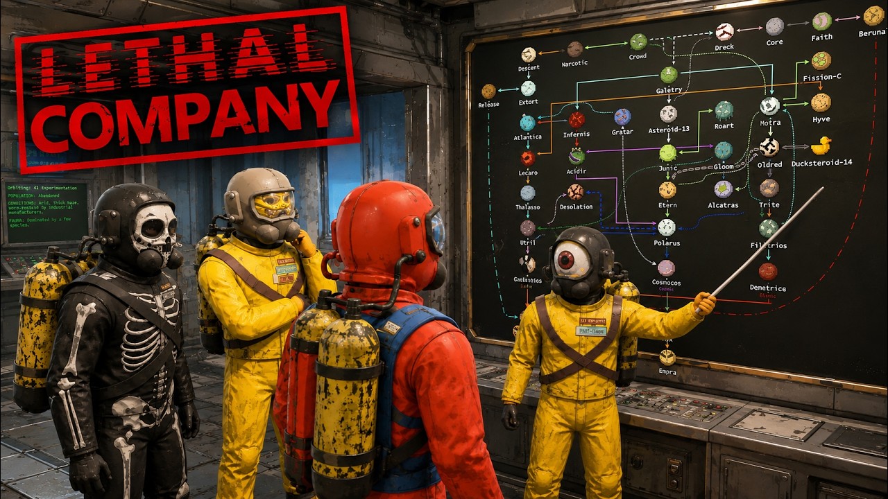 [21] (15.06.2025) Нарезка по 4D коопу Lethal Company - Артур, Артем, Даша, Таня