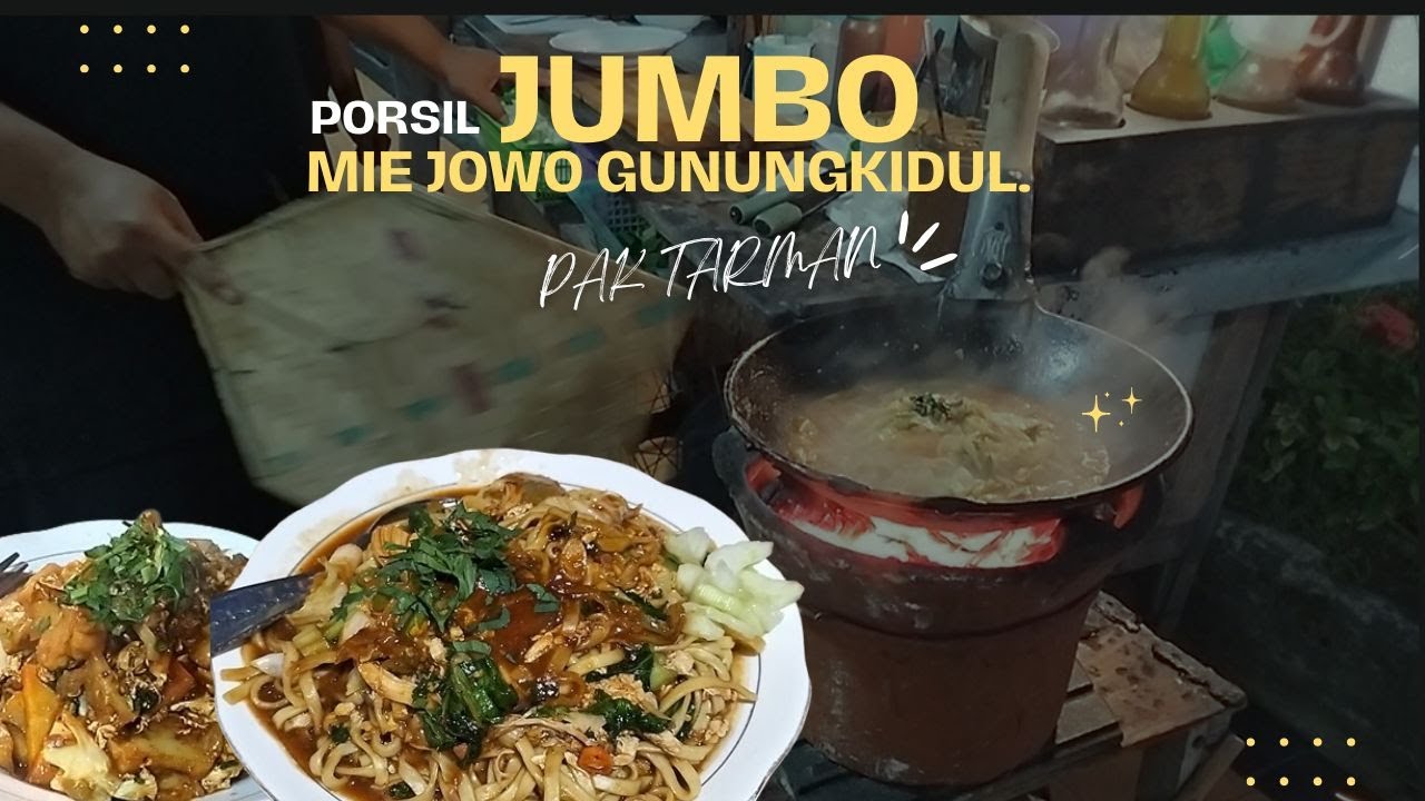 BAKMIE JOWO GUNUNG KIDUL, MIE NYEMEK INI YANG BIKIN KETAGIHAN   kuliner Yogyakarta