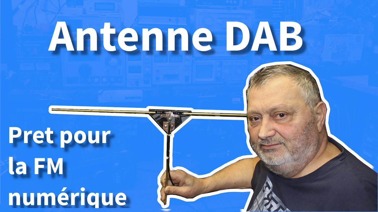 Fabrication d'une antenne DAB, prêt pour la radio numérique!