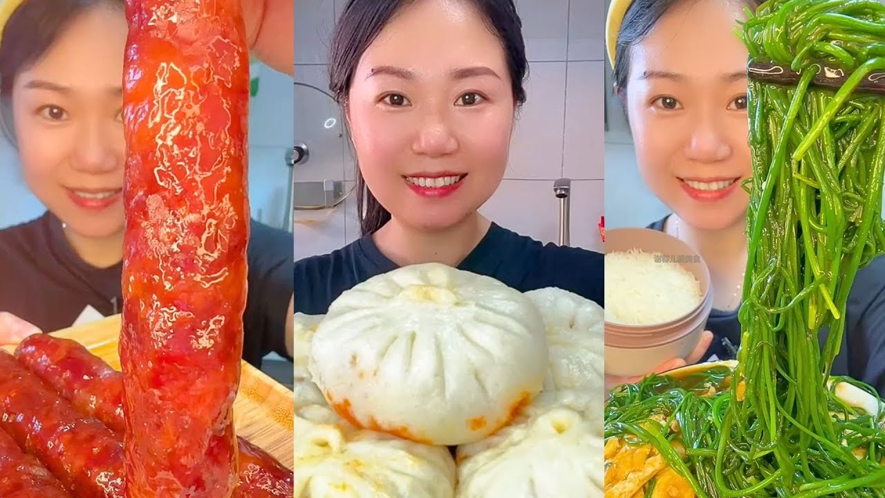Satisfying Chinese Food ASMR – Unique Snacks & Noodles #88