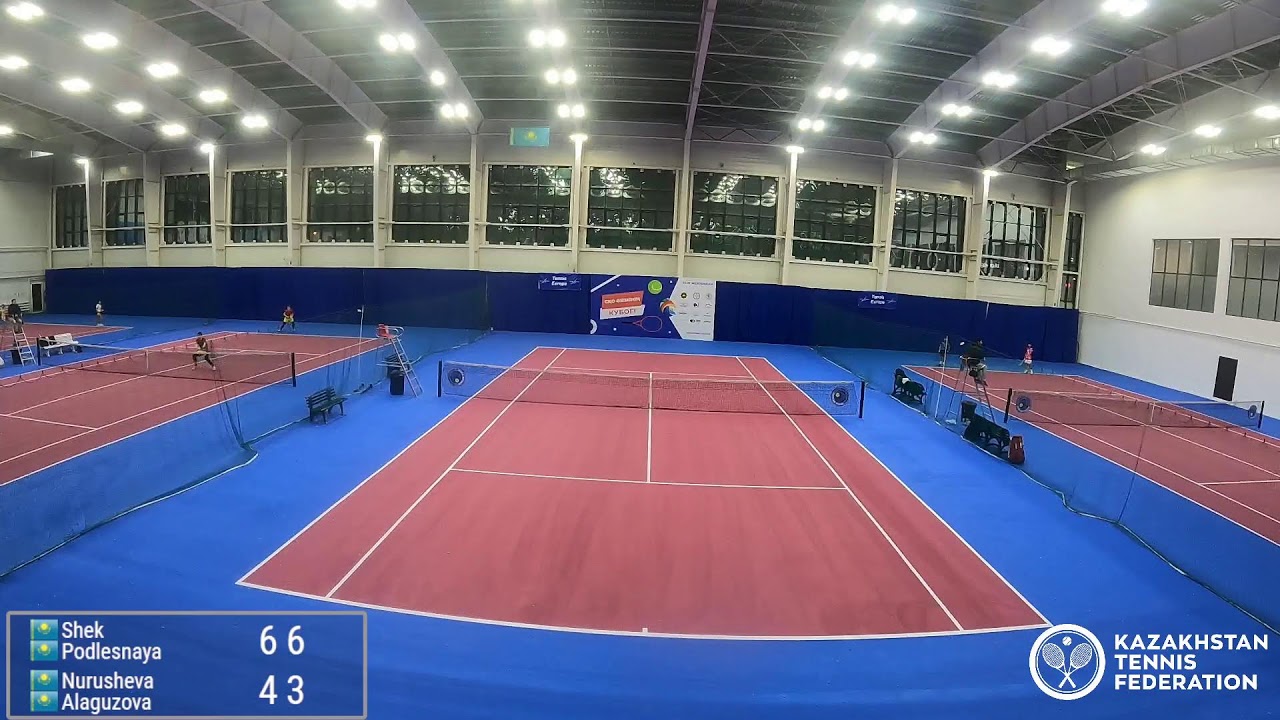 🎾 Корт №2 - Tennis Europe 16&under Petropavlovsk G3 (22.01.2026)