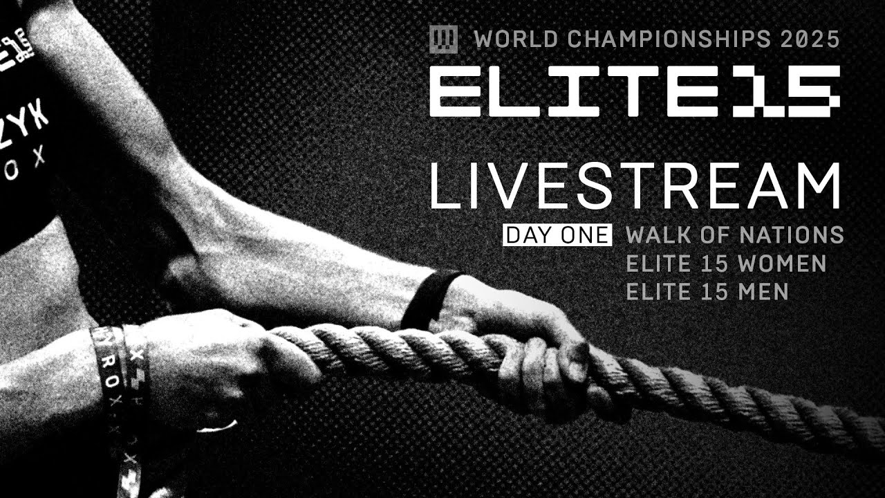🔴 LIVE | DAY 1 | HYROX CHICAGO WORLDS 2025 | ELITE 15 SINGLES