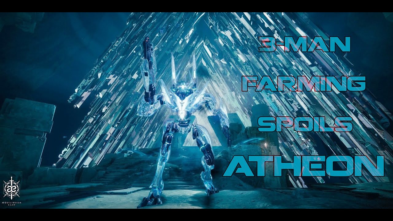 Vault of Glass 3 Man Farming Spoils (ATHEON). Season of The Splicer