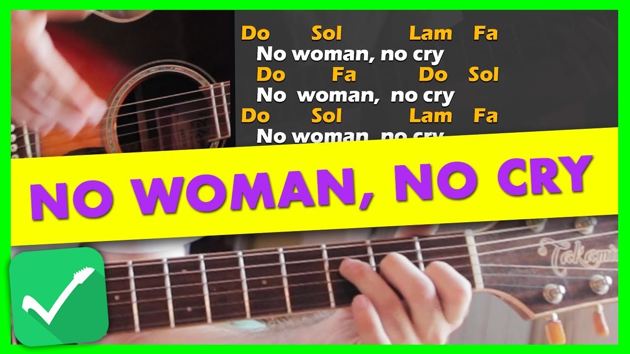 Come suonare NO WOMAN, NO CRY - Bob Marley - Tutorial Chitarra - Accordi