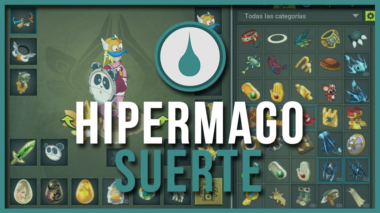HIPERMAGO DE SUERTE 🔵+ SET + KOLISEOS | DOFUS 2.54