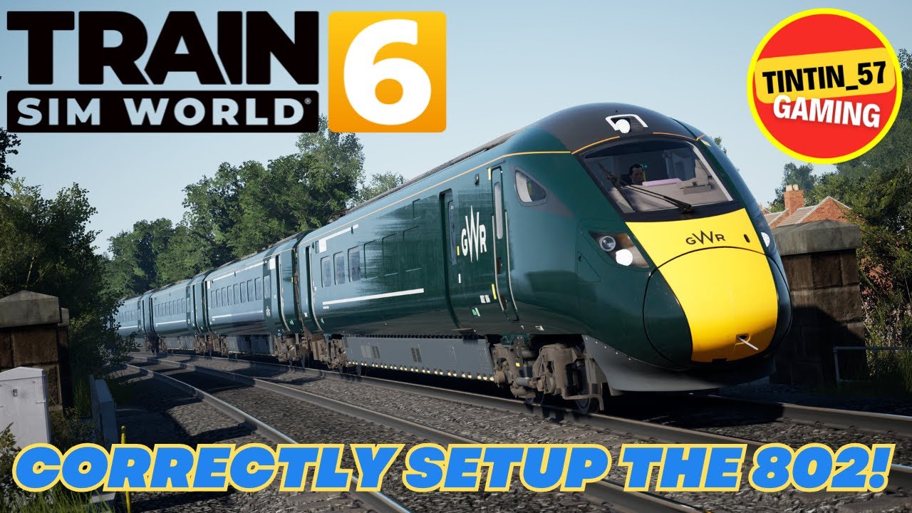 SET UP AND DRIVE THE 802 IN TRAIN SIM WORLD