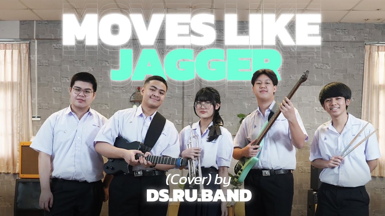 Move Like Jagger - Maroon 5 ft.Christina Aguilera (Cover by DS.RU.BAND)