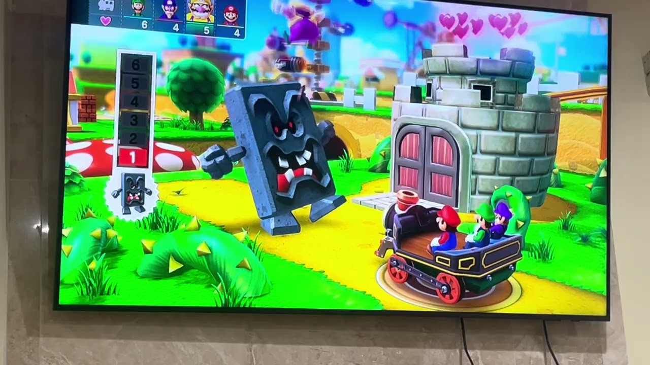 Mario party 10 (bowser party mode) it was all chill in mushroom park, until…….