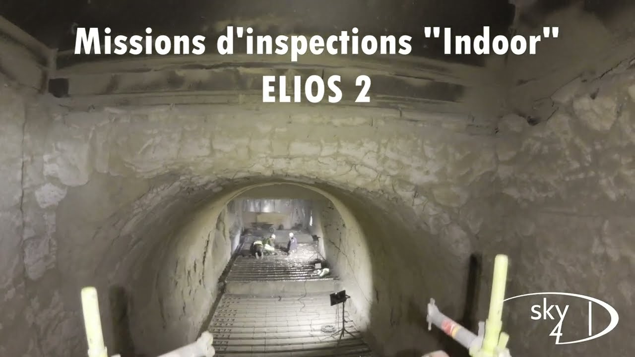 Mission d'inspection indoor ELIOS 2
