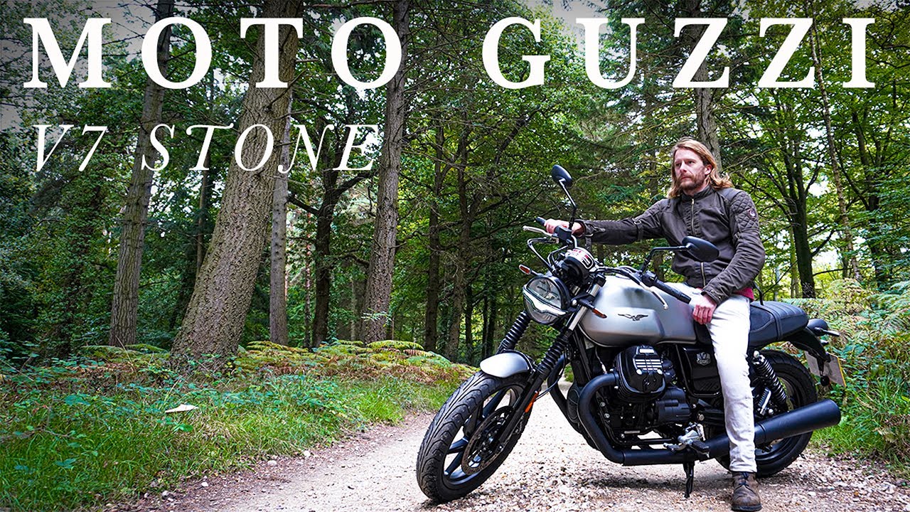 Moto Guzzi V7 Stone 2022 года | Итальянский Bonneville!