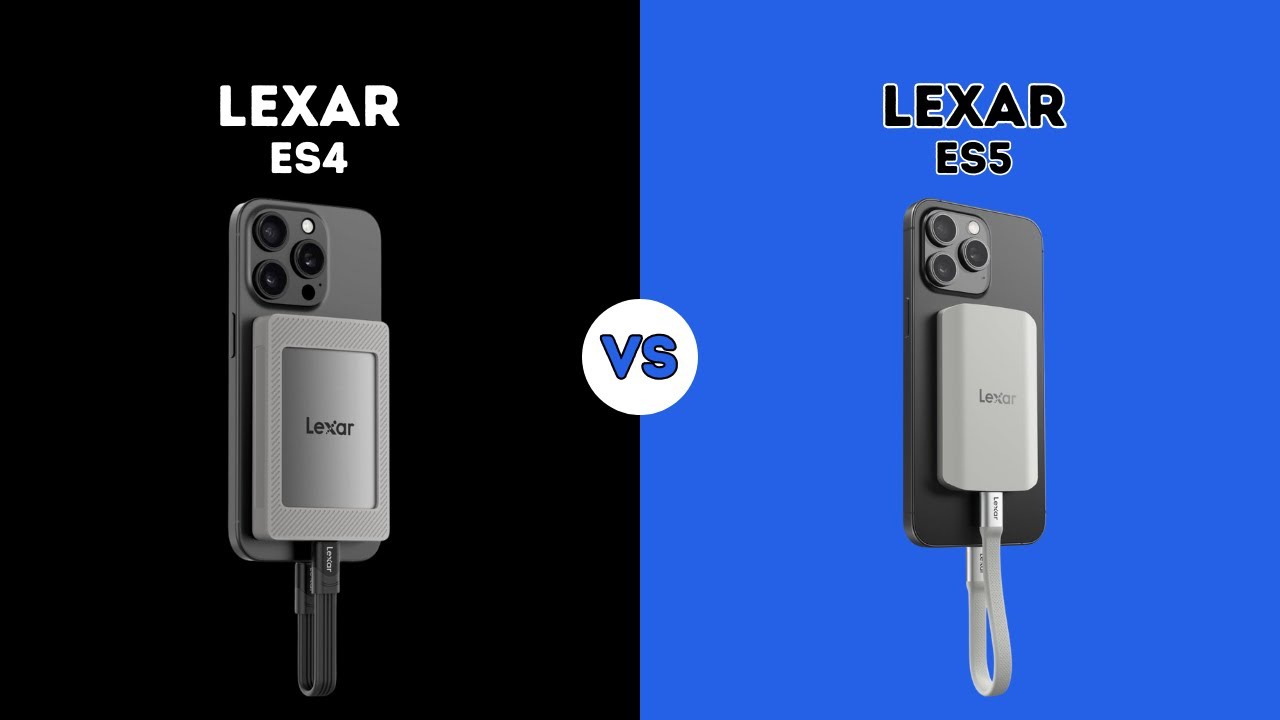 ⭐ LEXAR ES4 VS LEXAR ES5 | COMPARAISON ⭐