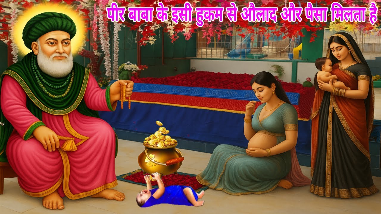 पीर बाबा के इसी हुकम से घर में औलाद और बेशूमार पैसा आता है - एक बार जरूर सुने फिर देखें चमत्कार