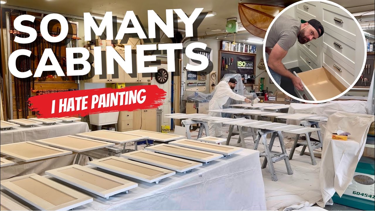 These Cabinets Will Be My Death || Building Cabinets For Closets