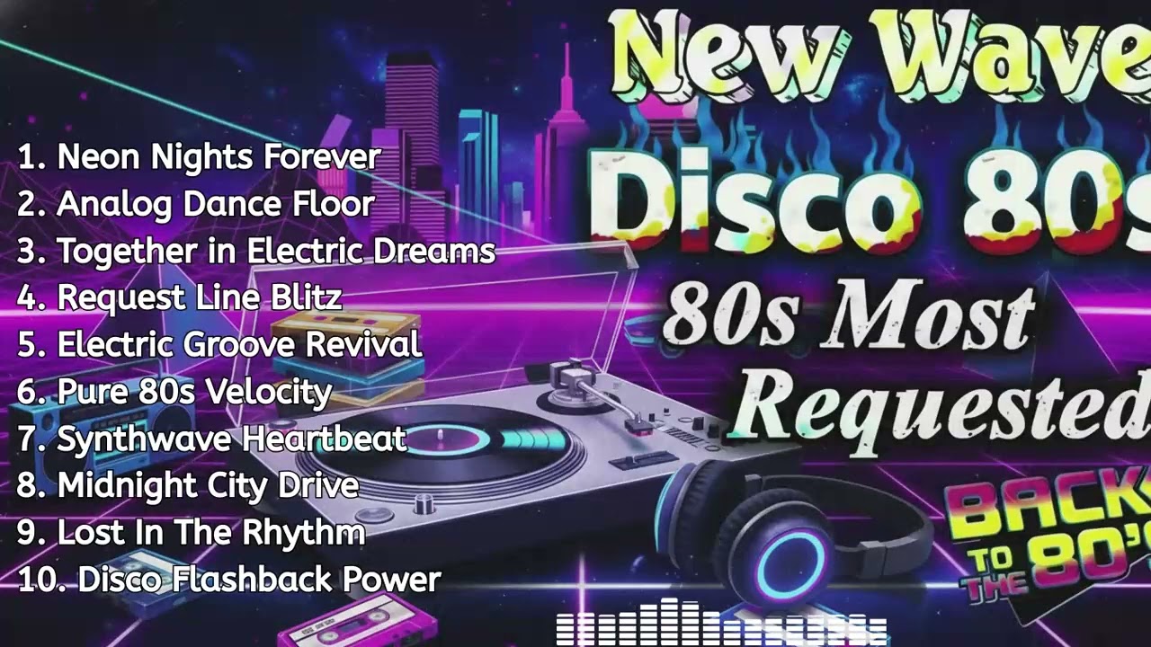 Refreshed 80s New Wave Classic Hits Nonstop Megamix | Power Remix Collection 2024