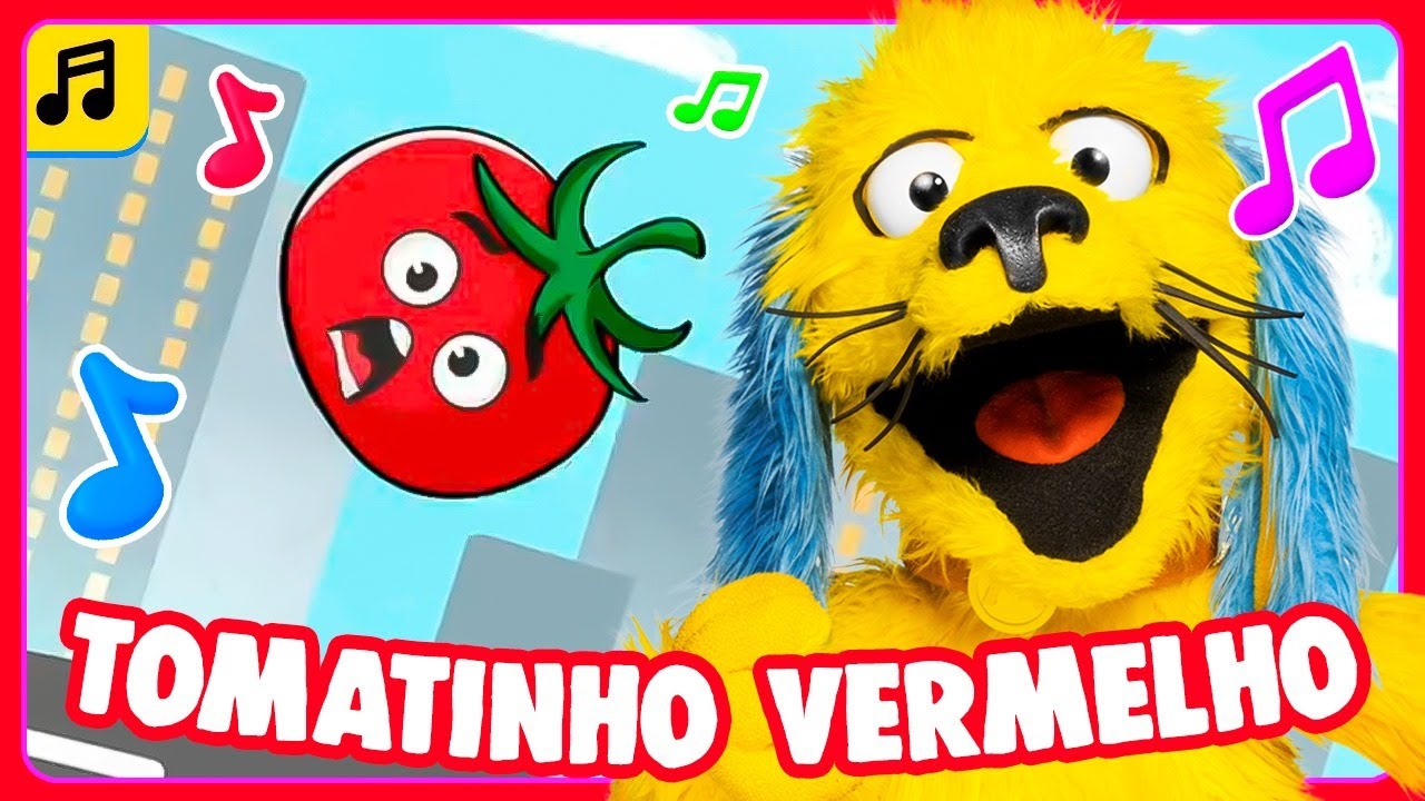 TOMATINHO ESMAGADO | 🍅🎵 M&uacute;sica Infantil - Hora do Mostarda