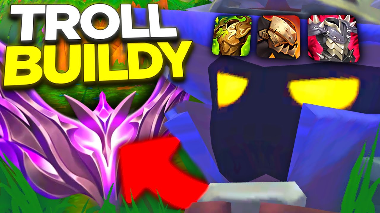 Zagrałem CAŁY SEZON Troll Buildami w League of Legends