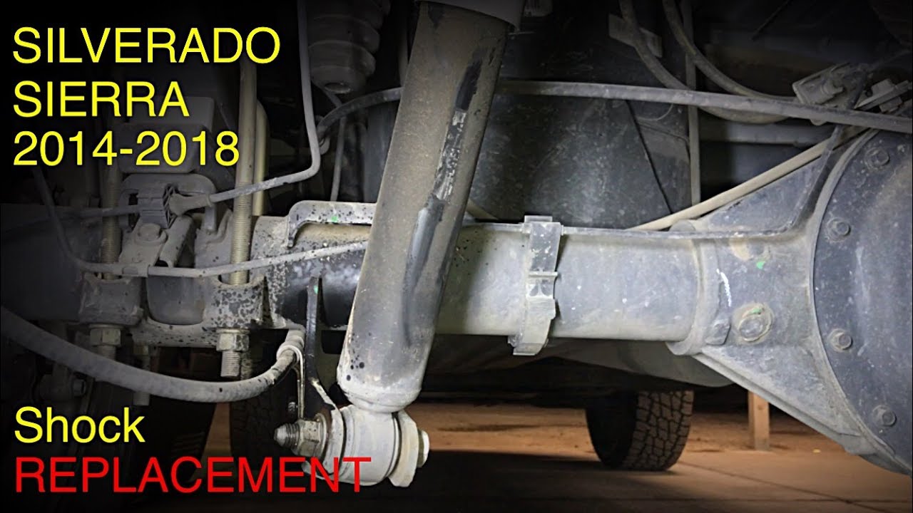 Silverado Sierra Rear Shock Replacement (2014-2018)