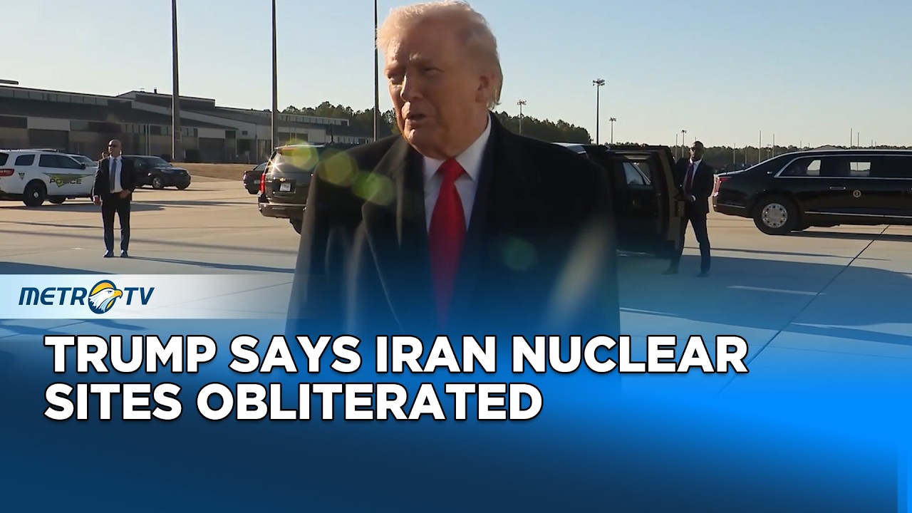 Trump Doubles Down on Iran Nuclear &lsquo;Obliteration&rsquo; and Threatens Further Action