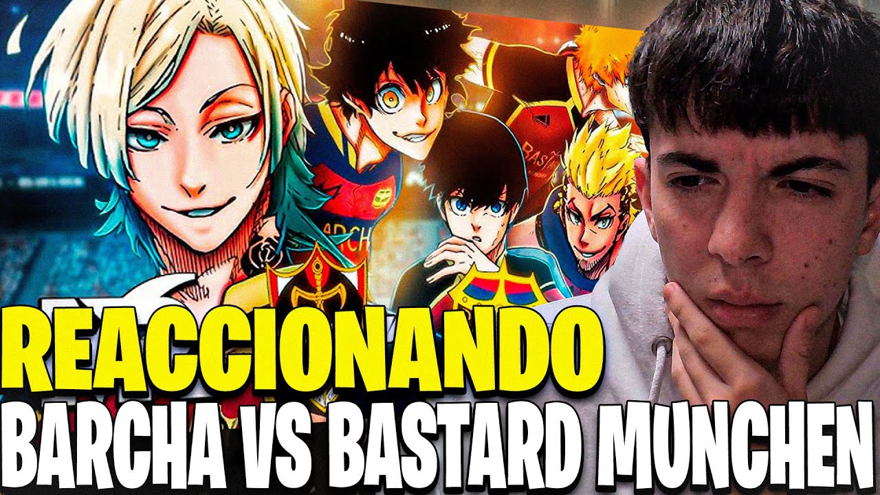 REACIONANDO AL RAP DE BARCHA VS BASTARD MUNCHEN| BLUE LOCK RAP| MEGA R