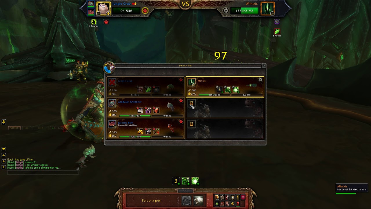 How to beat Minixis using Beast Pets - world of warcraft