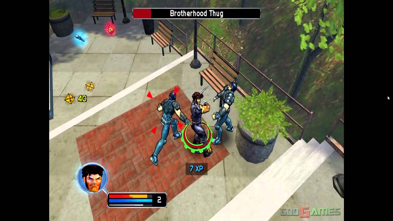 X-Men Legends — Геймплей PS2 HD 720P (PCSX2)