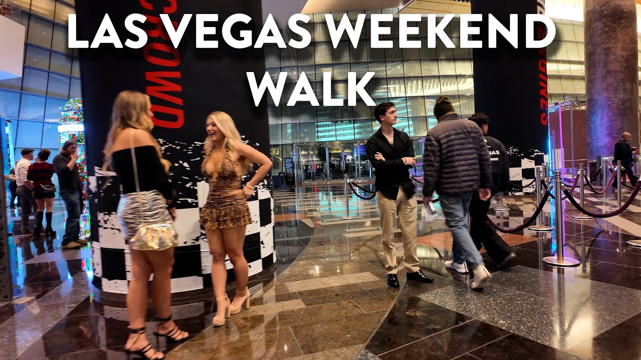 Las Vegas Strip Weekend Grand Prix | Night Walk 🏁