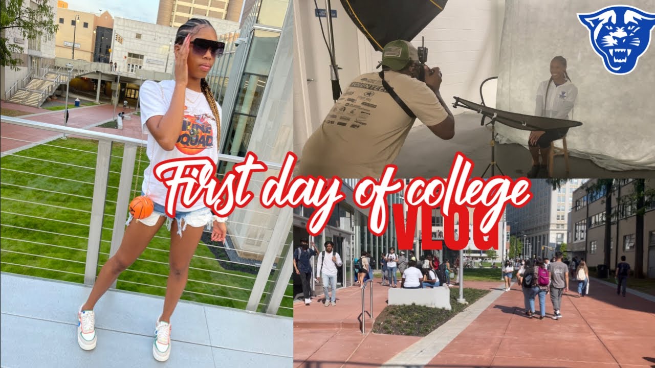 FIRST DAY OF COLLEGE VLOG| Georgia state university| *year 2