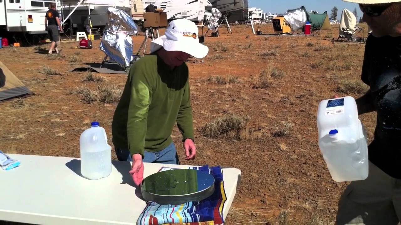 Cleaning A Telescope Mirror