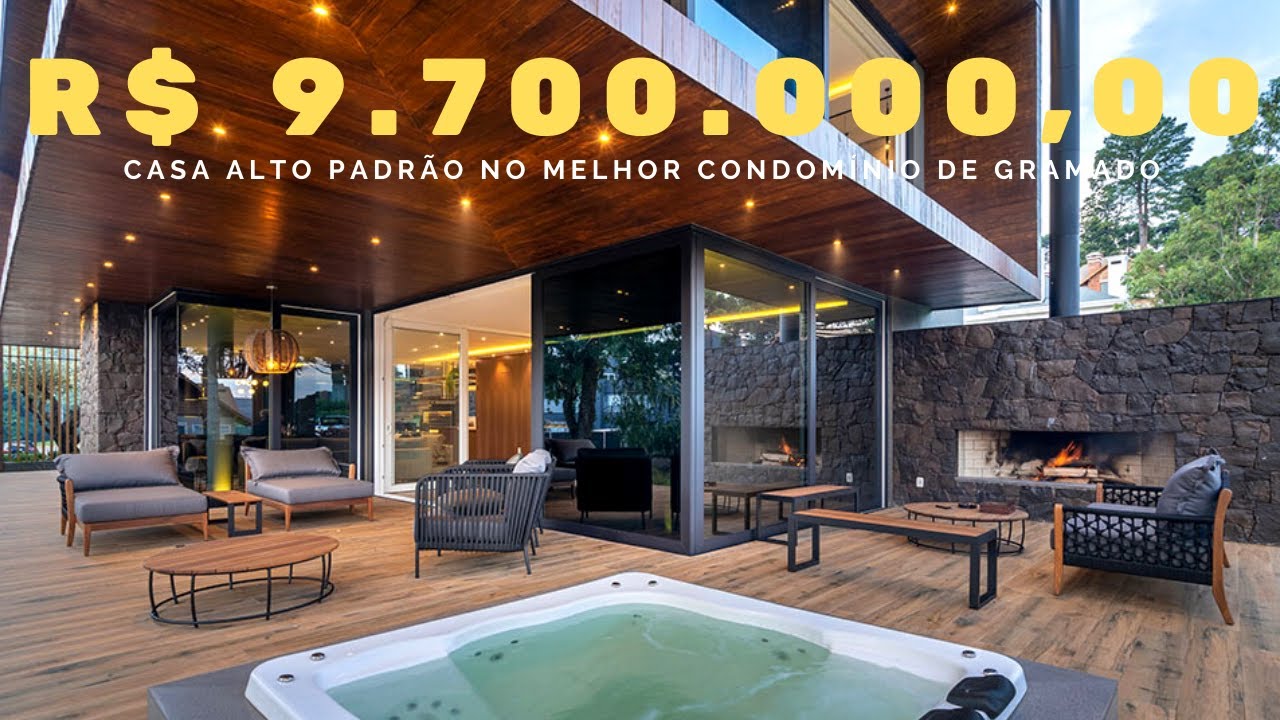 CASA ALTO PADRÃO NO MELHOR CONDOMÍNIO DE GRAMADO