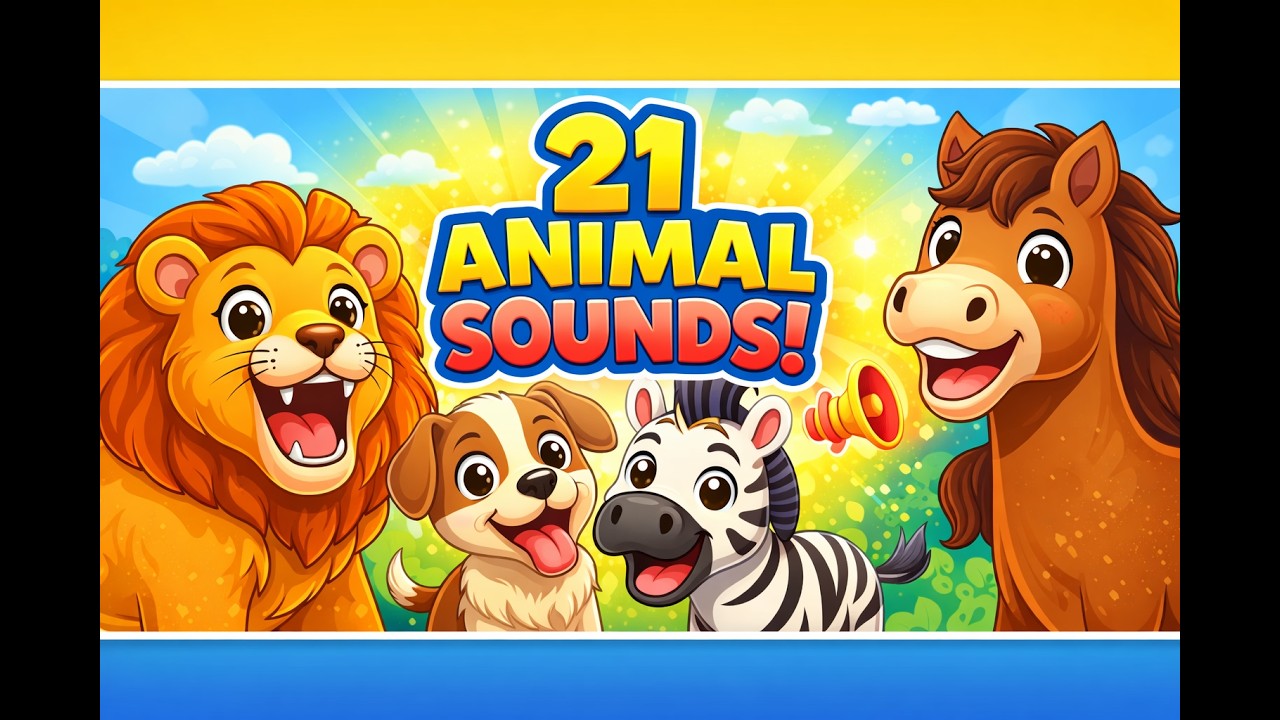 Animal Sounds for Kids 🐶🐱 | Learn Farm & Wild Animal Sounds | Snuggle ZooLand
