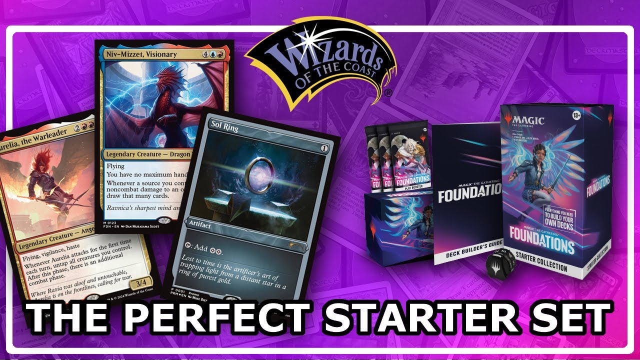 Что внутри нового набора? Распаковка стартового набора Magic: The Gathering Foundations #mtg