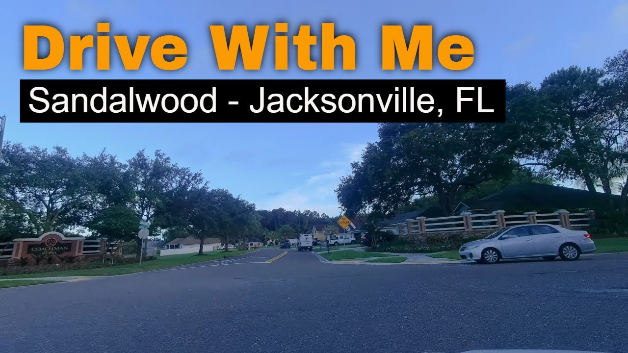 Drive With Me in Jacksonville Florida - Sandalwood Neighborhood near Alden