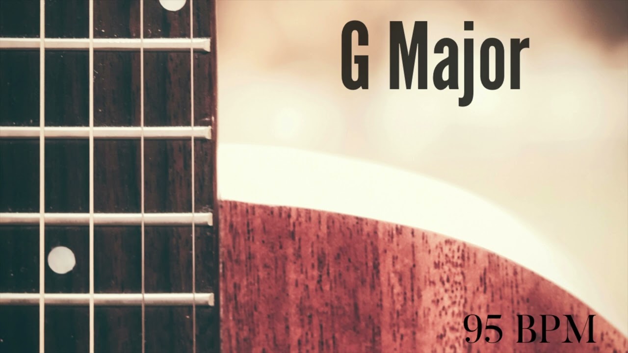 G Major - Backing Track - 95BPM