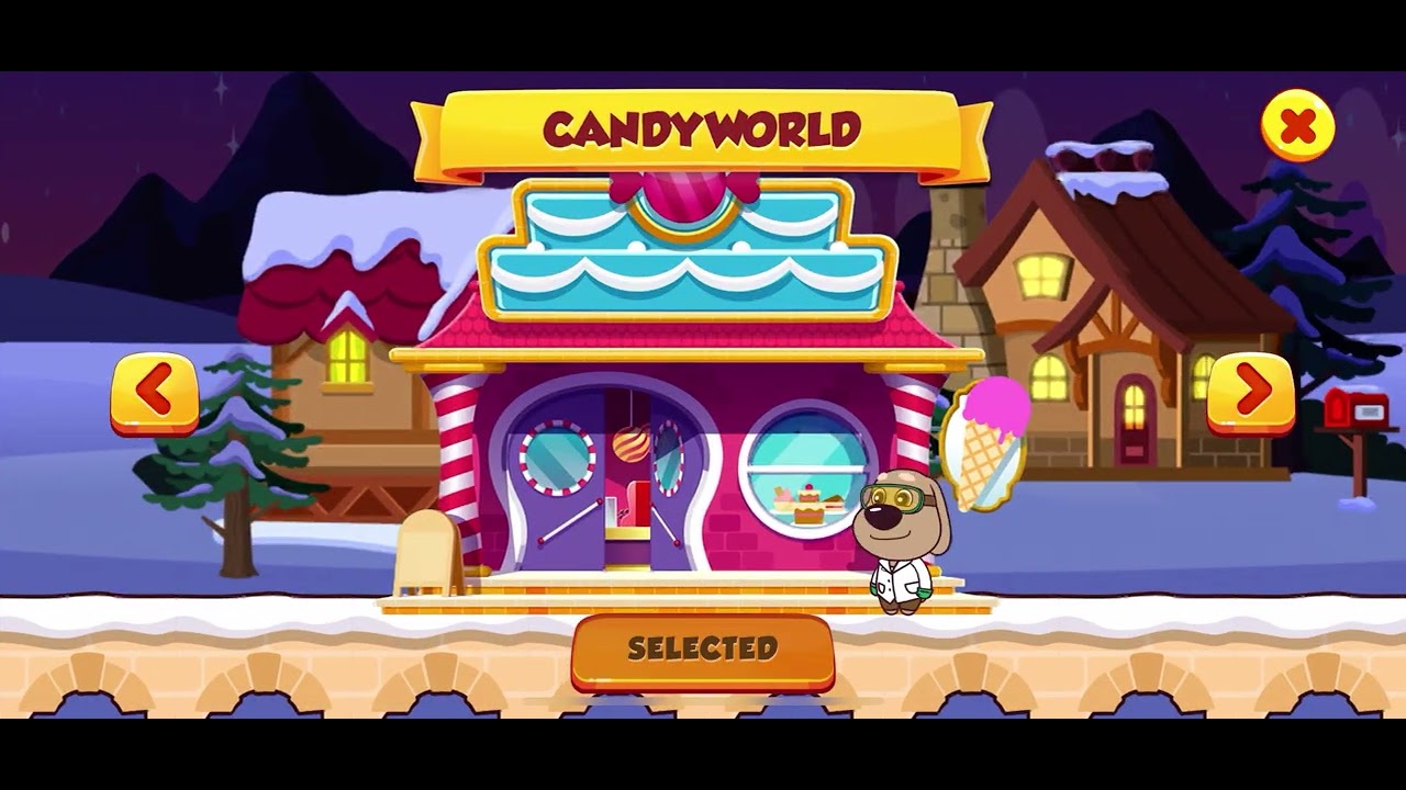 Leena unlocking a candy 🍬 place in Tom candy run plus unlocking a new character!! #game #exciting 