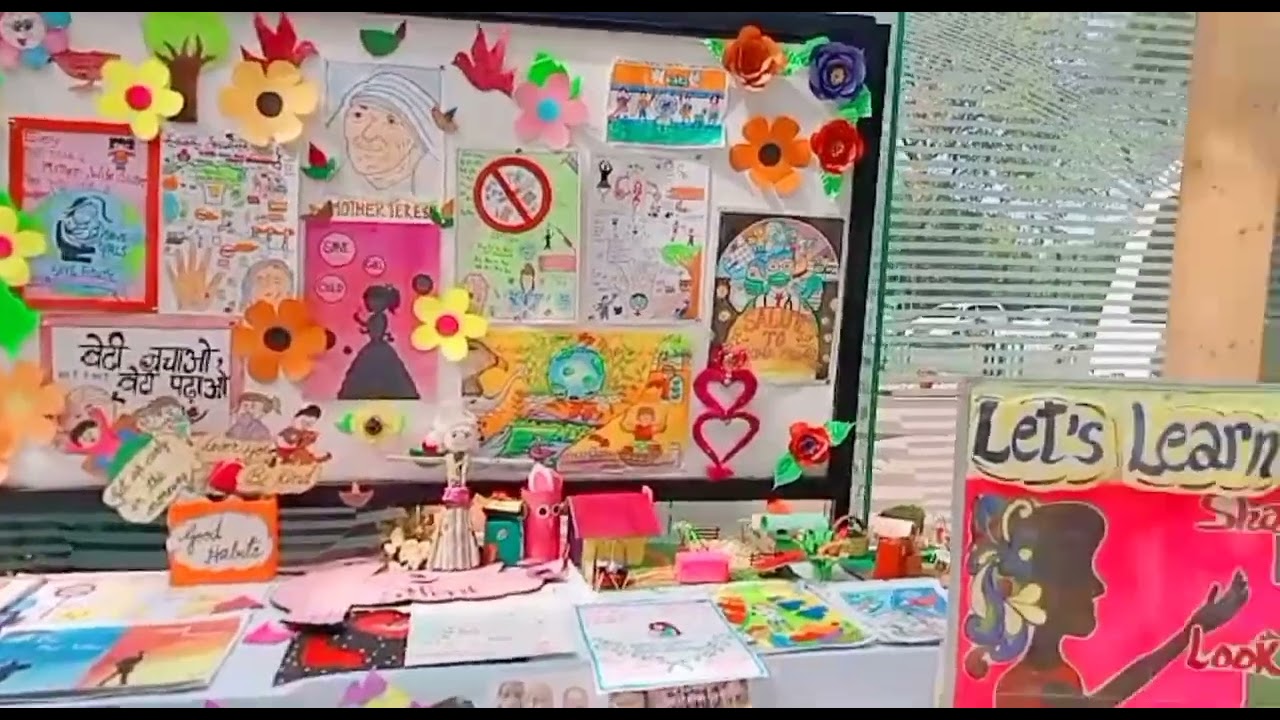 ART EXHIBITION | art display on the topic save girl child