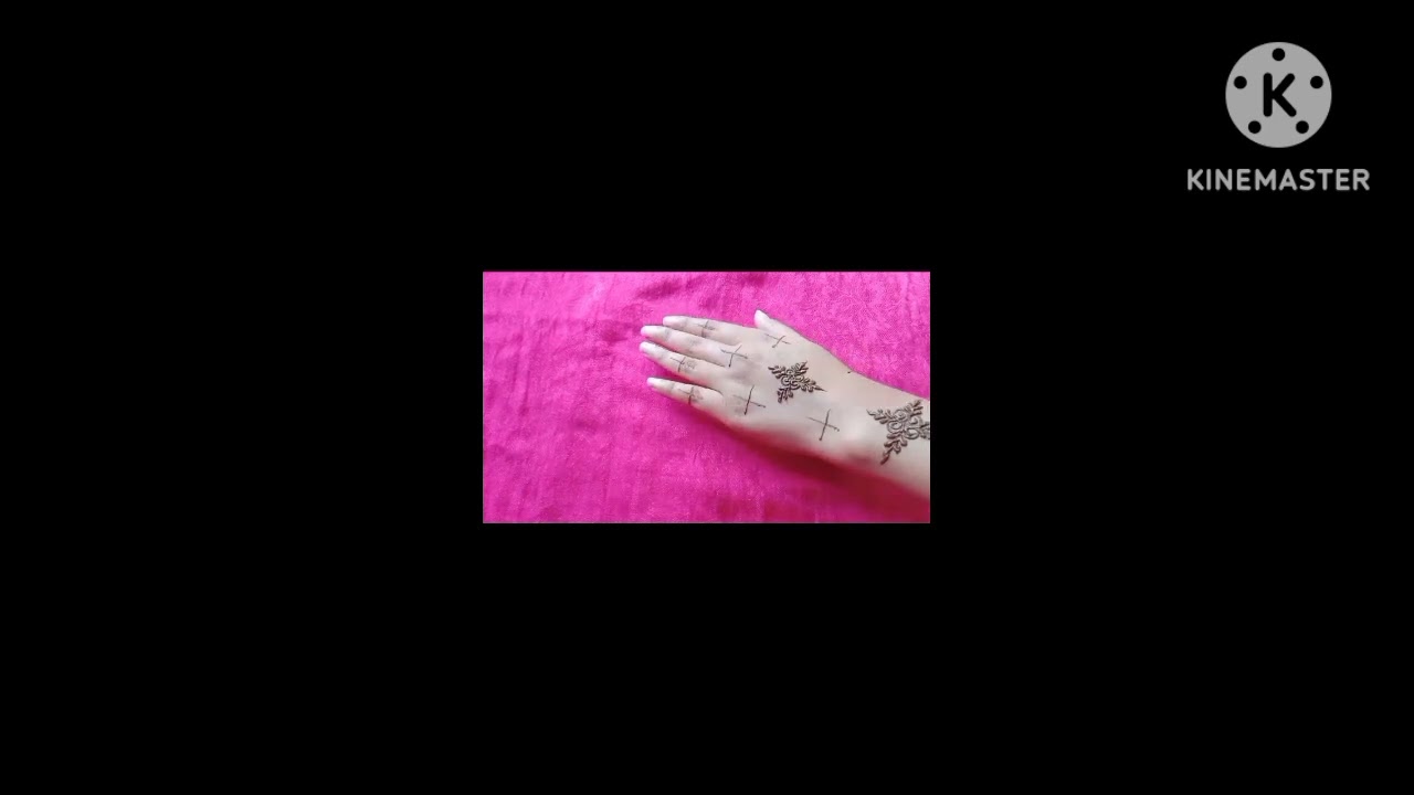 Minimum mehandi design ♥️ flower mehandi design #hennadesign #mehandi #backhandmehandidesign