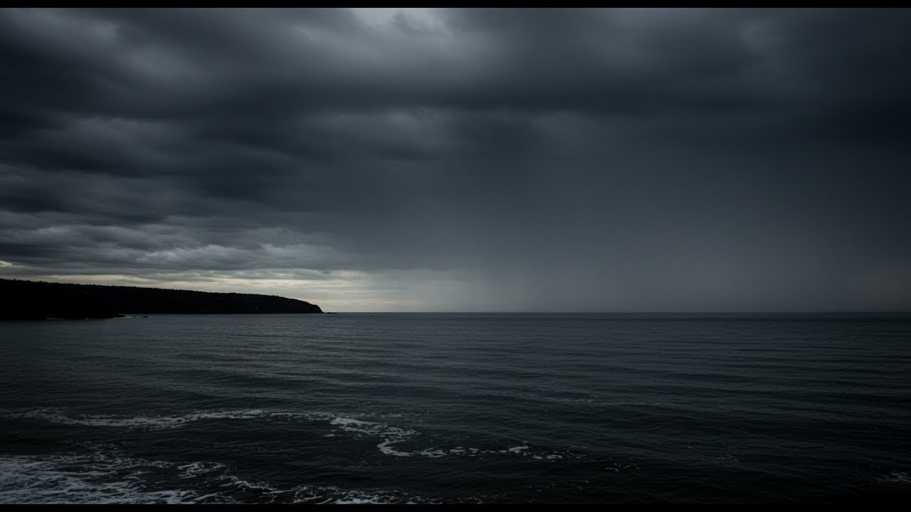 Healing Ocean Soundscape | Healing Sound to Support Sleep Therapy Naturally with Silent Beach Mood