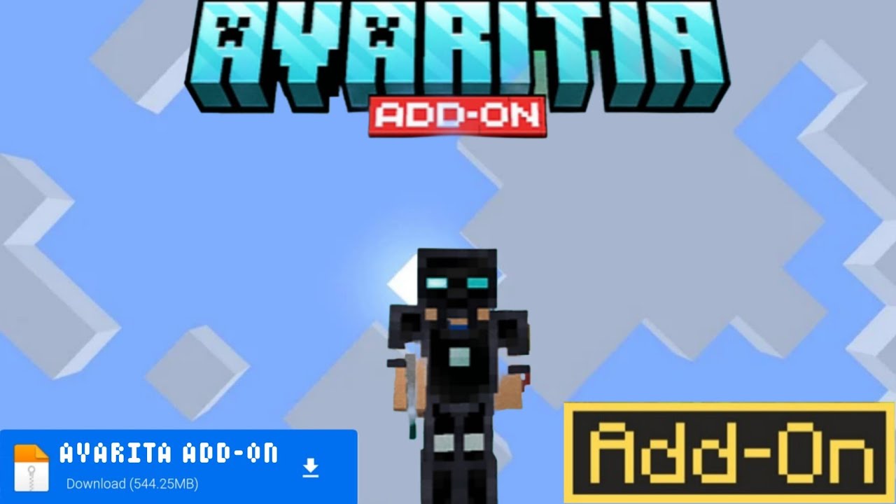 New Avaritia Armor Mod in MINECRAFT POCKET EDITION 