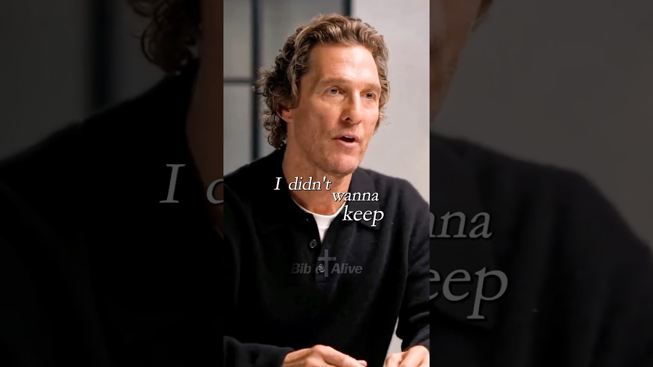 Matthew McConaughey on Fighting Temptation ✝️